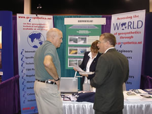 BBA's Bill Hawkins speaking to Tom Roberts about Biobarrier