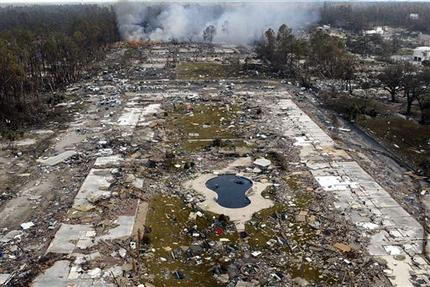 the aftermath of Hurricane Katrina