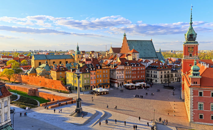 Old town in Warsaw. Photo by fotorince via Shutterstock.